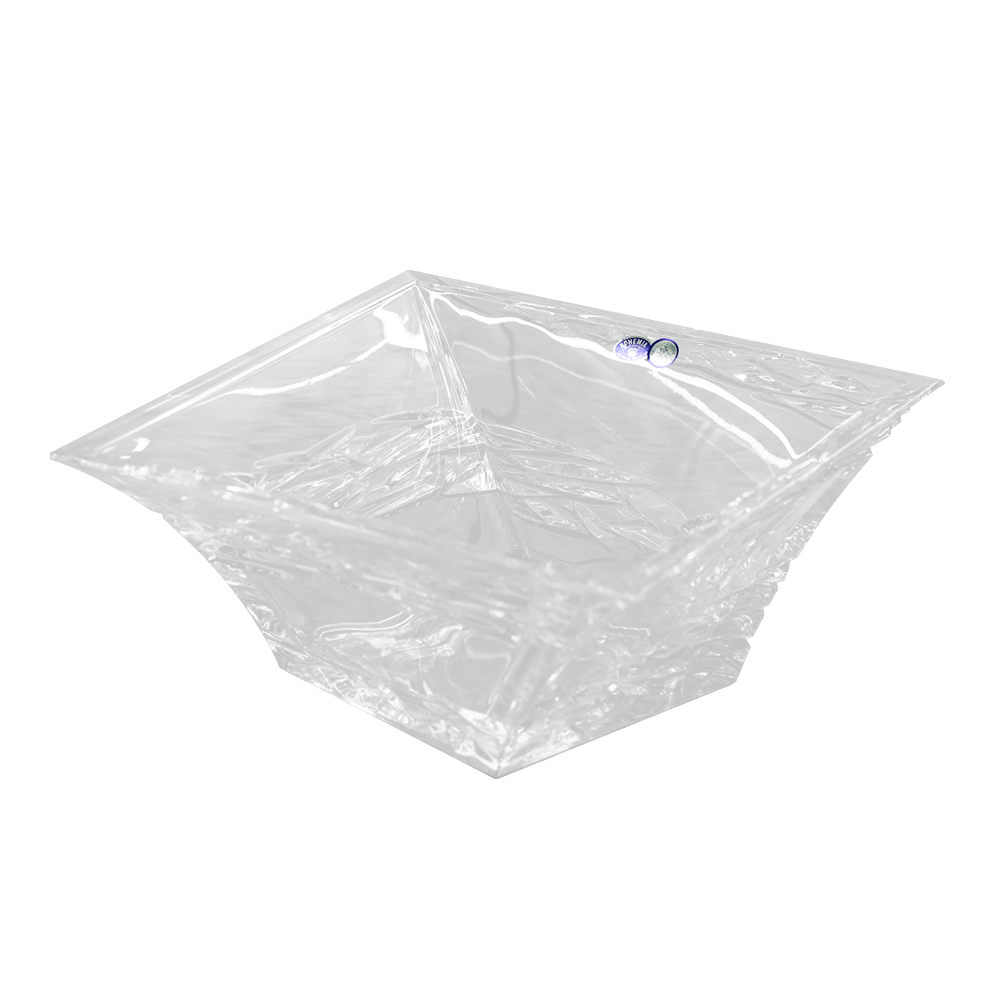 Đĩa pha lê đúc 29cm