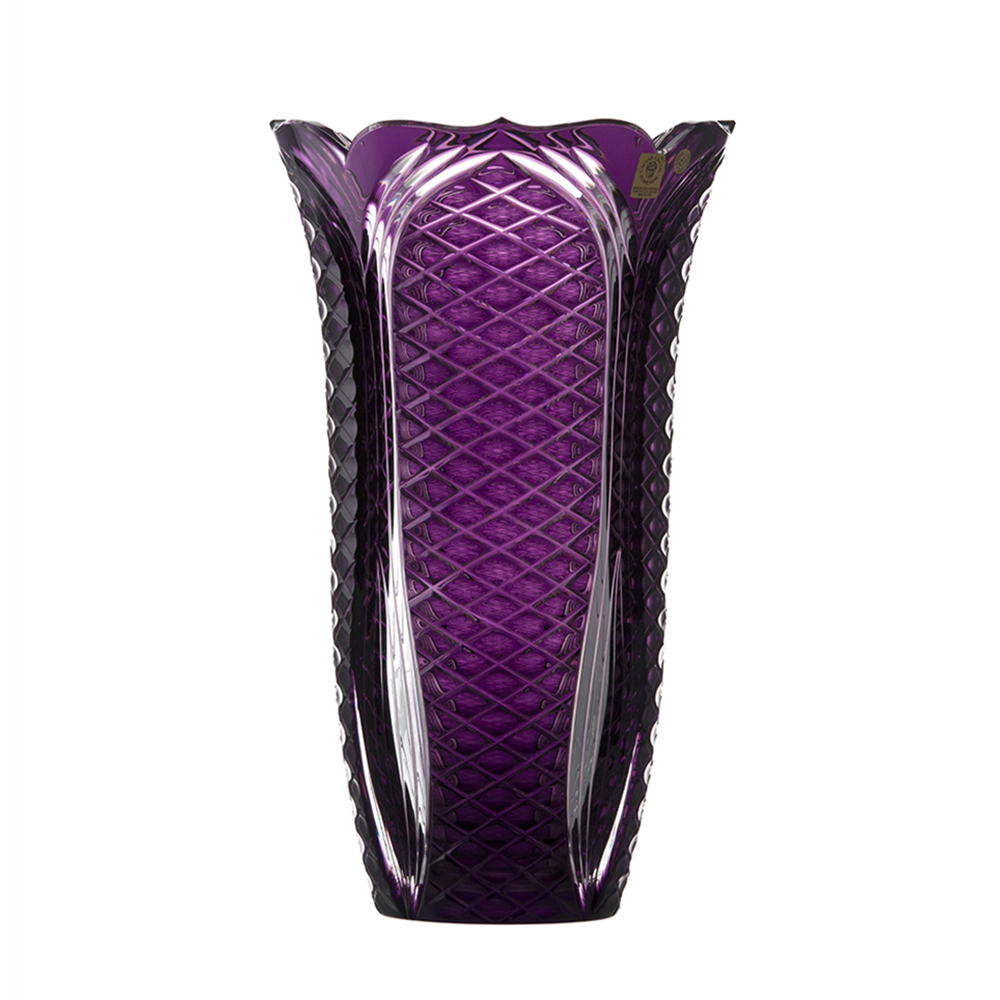 Bình hoa pha lê Lavender